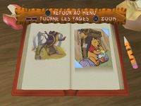 une photo d'Ã©cran de Winnie l Ourson - La chasse au miel de Tigrou sur Sony Playstation